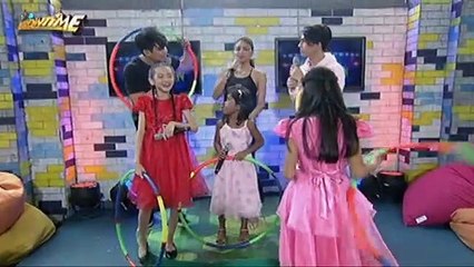 Nadine Lustre showcases her talent in hula hoop in It’s Showtime!