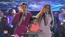 Celebrity momshies Toni and Jolina sing “I Will” on ASAP L.S.S.