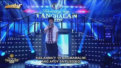 TNT KIDS: Luzon contender Warren Baritua sings Wency Cornejo’s Habang May Buhay