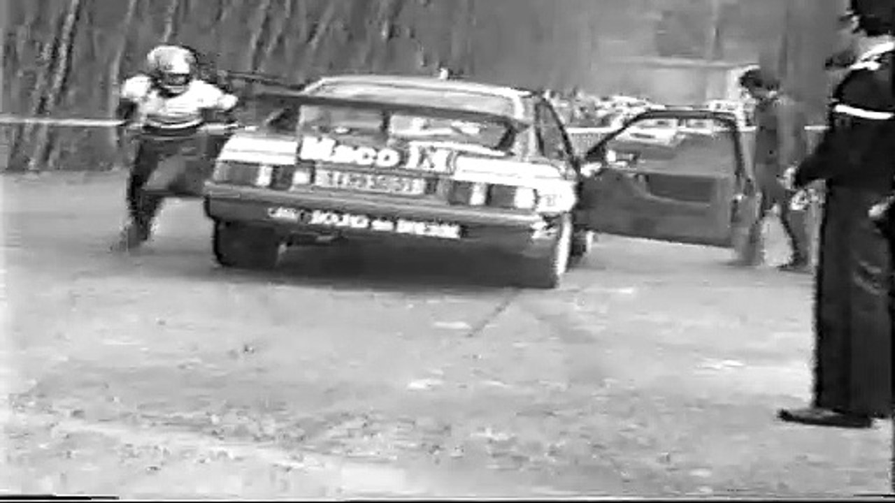 Rallye des MONTS-DOME 1989