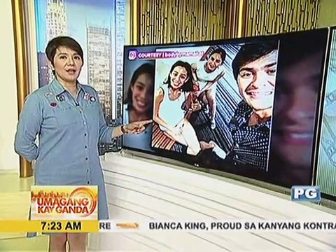 Sarah Geronimo at Matteo Guidicelli, sumali sa isang exercise class