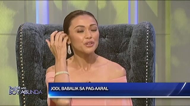 Jodi, naging emosyonal nang mapag-usapan ang kanyang pagbabalik sa pag-aaral