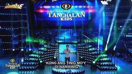 TNT KIDS: Visayas contender Kevin Clefford Ranin sings Isang Lahi