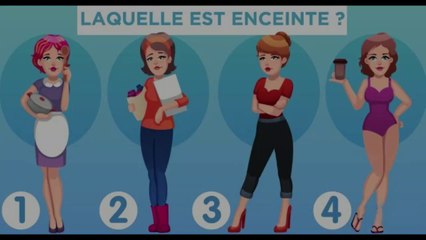 D’après vous, laquelle de ces femmes est enceinte ?