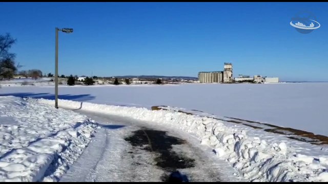 World's Largest Freshwater Lake In Winter