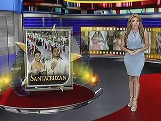 Maxine Medina, Bea Rose Santiago at ibang beauties, nagparada sa Santacruzan