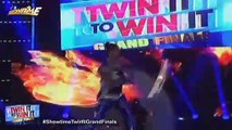 TWIN IT TO WIN IT Grand Finals: Fire dancing by Dingal twins