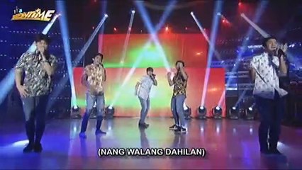 Gimme 5, nagbigay-kilig sa madlang people sa kanilang pagbisita sa It's Showtime