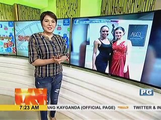 Photos ng beauty queen training ni Liza Soberano, viral sa social media