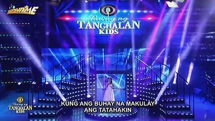 TNT KIDS: Visayas contender Mary Julia Pendejito sings Carol Banawa’s Iingatan Ka