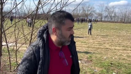 Yunanistan, sığınmacılara biber gazı ile müdahale ediyor