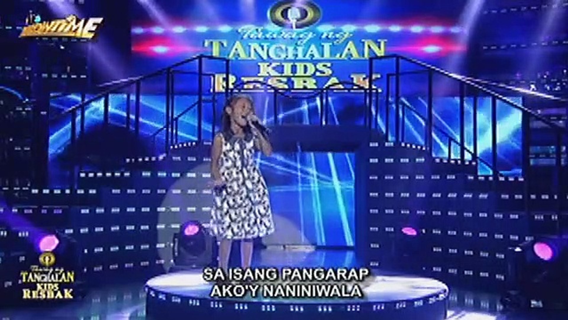 TNT KIDS RESBAK: Luzon contender Villa Angela Doce sings Angeline Quinto's Patuloy Ang Pangarap