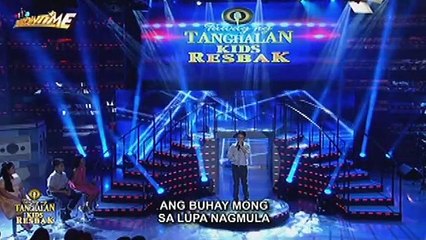 TNT KIDS RESBAK: Luzon contender John Ramirez sings Gary Valenciano's Lupa