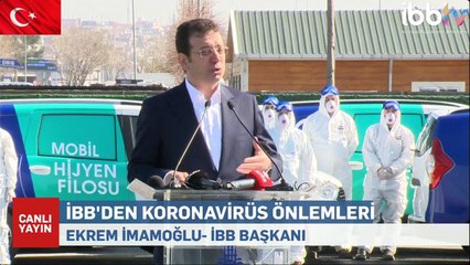 İmamoğlu, corona virüsü için alınan önlemleri açıkladı