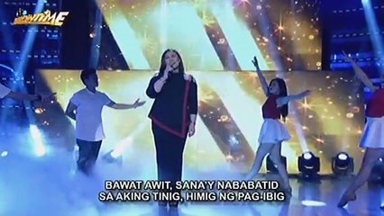 Megastar Sharon Cuneta serenades madlang people with her latest single Hanggang Dulo