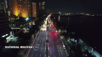 Alyana, itinuloy ang kanyang pagbabalita sa gitna ng putukan