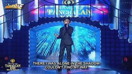 TNT KIDS GRAND FINALS: Keifer Sanchez sings Regine Velasquez’ Shine