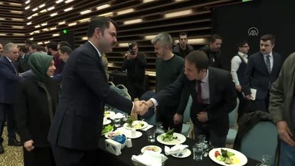 Çevre ve Şehircilik Bakanı Kurum "Medya Buluşmaları" programına katıldı