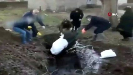 İran'da korona virüsü nedeniyle ölenler böyle gömülüyor