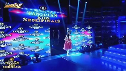 TNT KIDS SEMI FINALS: Shaine Mae Allaga sings ""Hero""
