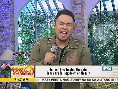 Umagang kantahan with Jed Madela