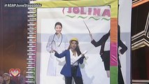 Jolina Magdangal as a notebook cover on ASAP will make you remember your childhood