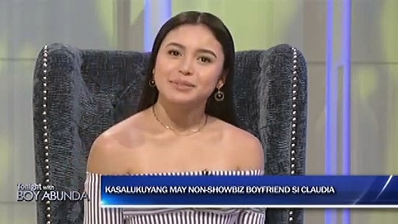 Claudia, inaming in a relationship siya ngayon