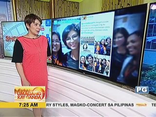 Angel Locsin, bumisita sa mga bakwit mula sa Marawi City