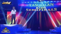 TNT KIDS SEMI FINALS: Jhon Clyd Talili sings 
