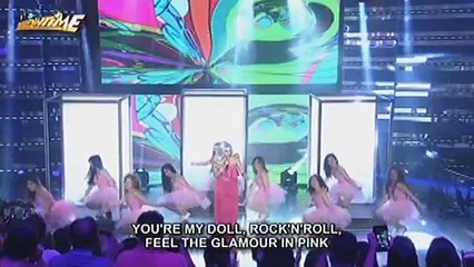 K Brosas channels her inner Barbie in her performance in It's Showtime