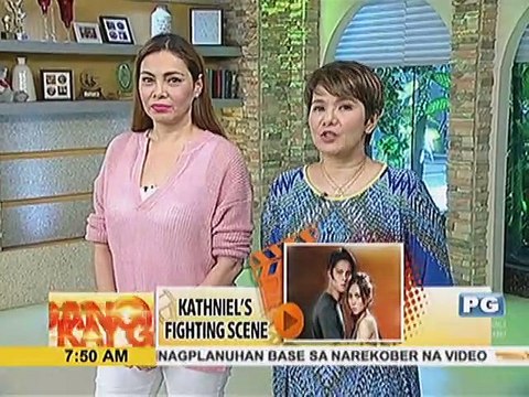 Kathniel, enjoy sa kanilang action scenes