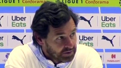 Football - Ligue 1 - Conférence de presse d'André Villas Boas après Marseille 2-2 Angers