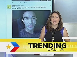 Mark Bautista, ligtas nang biglang may mamaril sa direksyon ng kanilang sasakyan