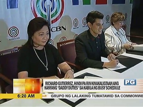 Richard Gutierrez, hindi pa rin kinaliligtaan ang kanyang ‘Daddy Duties’ sa kabila ng busy shedule