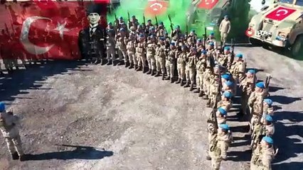 Hizan Komando Taburu'ndan dosta güven, düşman korku salan görüntüler