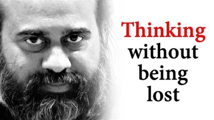 It is possible to think without being lost in thought || Acharya Prashant (2016)