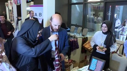 Bilal Erdoğan, TOGEM-DER'in Cemre Çarşısı'nı gezdi