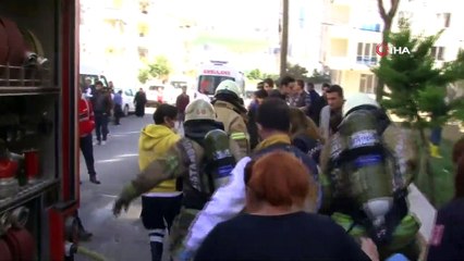 Annesi Dumanlar Arasında Kalan Kadının Feryadı; "Beni Bırakma Anne"