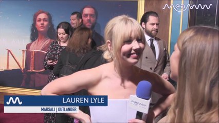 Outlander - Lauren Lyle MEAWW Interview S5 Premiere [Sub Ita]