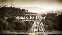 Allah ne leur parlera pas au Jour du Jugement - Anwar al Awlaki