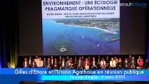 AGDE POLITIQUE - Gilles d'Ettore et l'Union agathoise en réunion publique  partie 6 l'urbanisme