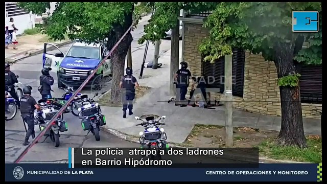 Operativo policial por robo en kiosco de Barrio Hipódromo