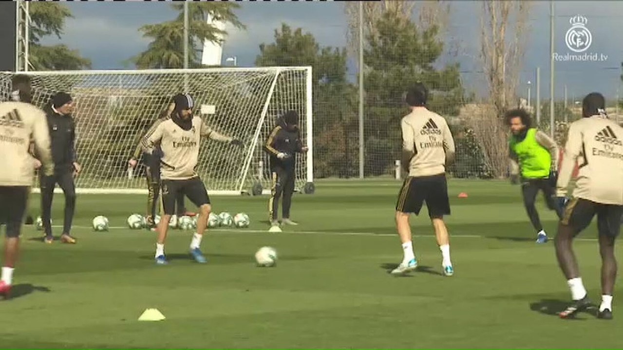Carvajal, Nacho e Isco, bajas en el último entrenamiento del Real Madrid antes del partido ante el Betis