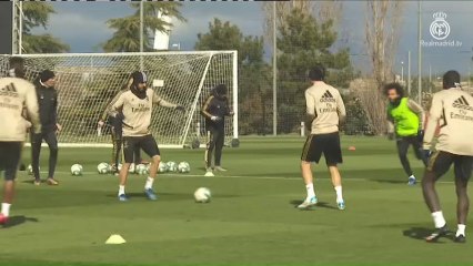 Carvajal, Nacho e Isco, bajas en el último entrenamiento del Real Madrid antes del partido ante el Betis