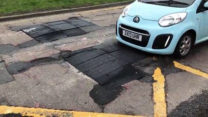 Very loose/poorly maintained speed humps in Little Ridge Avenue, Hastings