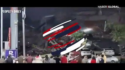 Çin'de facia! Karantina için kullanılan otel çöktü