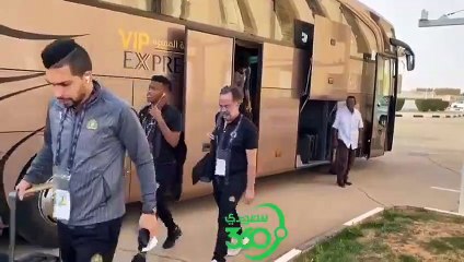 النصر يصل ملعب المباراة دون وجود هداف الدوري عبدالرزاق حمدالله   الفيصلي النصر النصر الفيصلي @Majeed Taleb