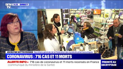 Coronavirus : 716 cas et 11 morts en France - 07/03