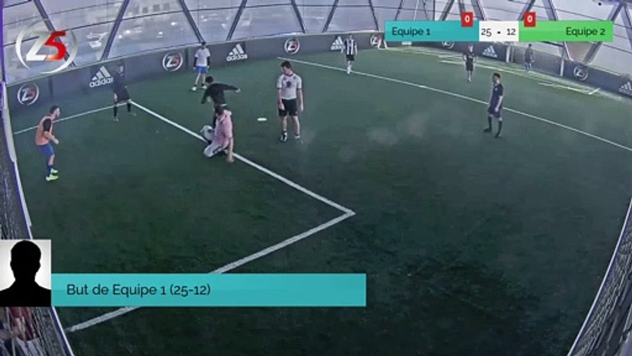 But de Equipe 1 (25-12)