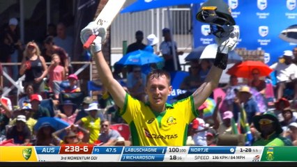 Labuschagne seals maiden ODI century at childhood cricket ground
